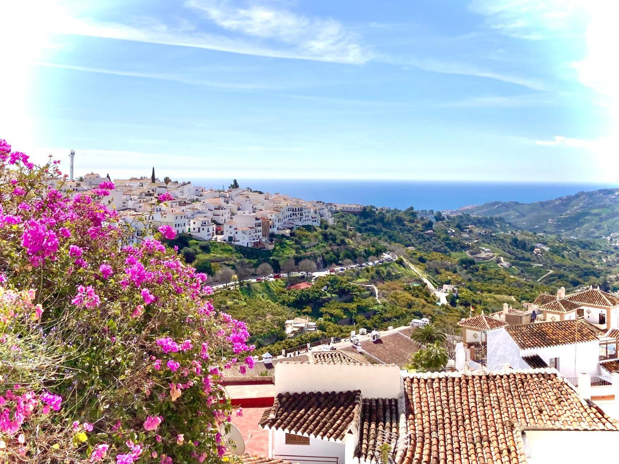 Buenos Suenos- Balcon De Frigiliana Apartment Exterior foto