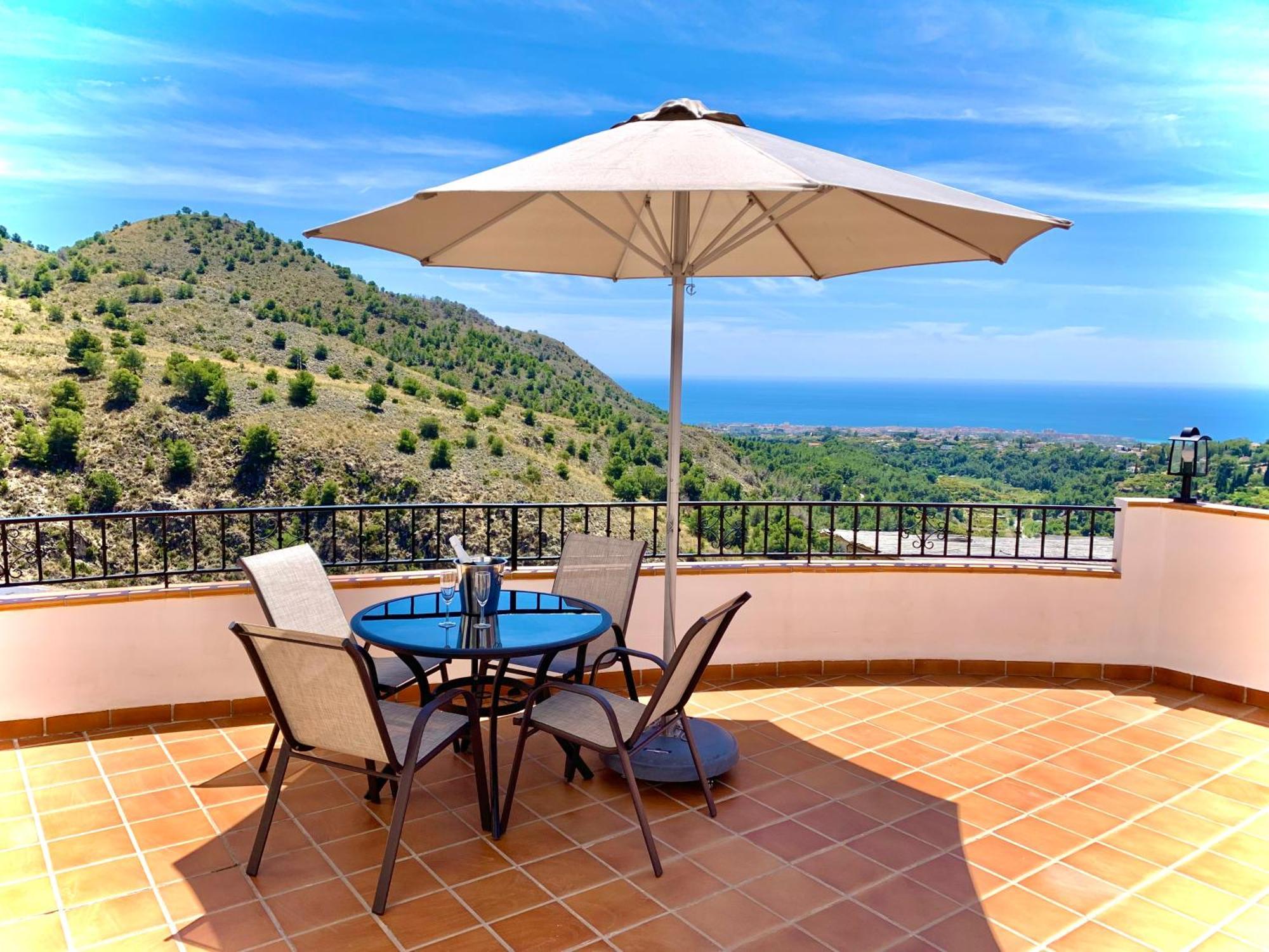 Buenos Suenos- Balcon De Frigiliana Apartment Exterior foto